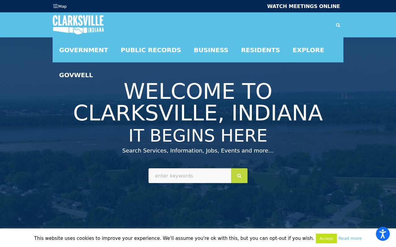 Clarksville residents directory official town source